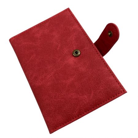 travel accessory leather passport notebook holder