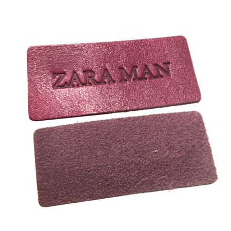 Patchs et étiquettes en cuir personnalisés pour votre marque - Étiquette en cuir personnalisée pour vêtements