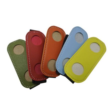 portapenne singolo personalizzato con fascetta segnalibro