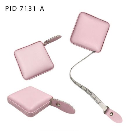 custom leather square tape measure