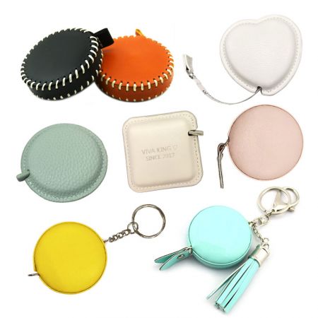 Leather Retractable Tape Measures