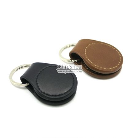 custom leather coin holders