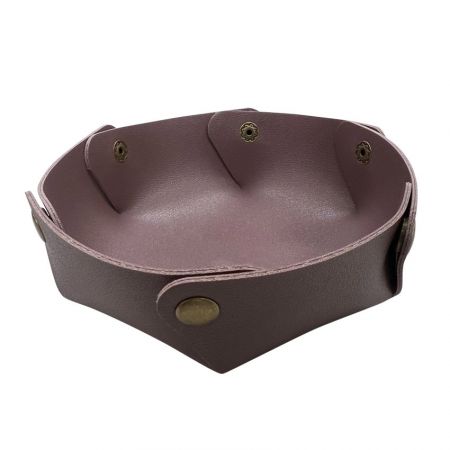 Bát chìa khóa da có logo tùy chỉnh