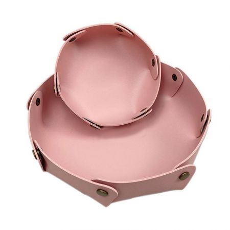 Khay Valet da bán buôn - khay chìa khóa da in logo tùy chỉnh