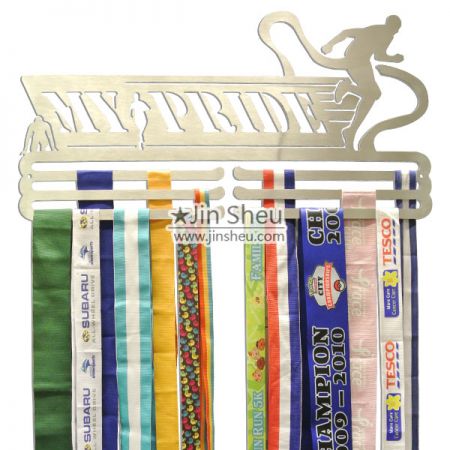 Stainless Steel Medal Hangers - Medal Hangers with brushed finish