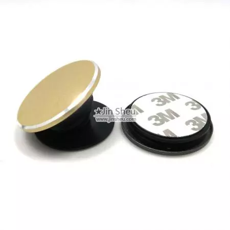 soportes de teléfono móvil personalizados en oro