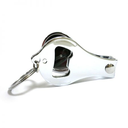 nail clipper bottle opener key chains
