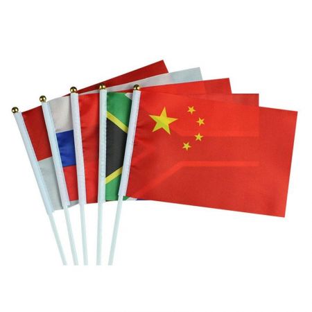 カスタム国旗手振り旗 - カスタム国旗手振り旗