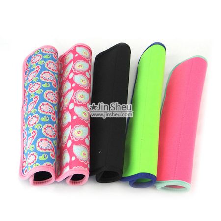 custom neoprene car seat belt pads