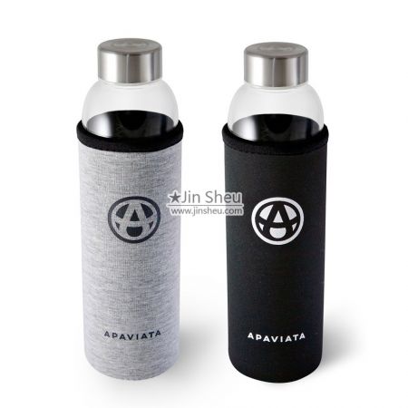 fundas para botellas de agua de neopreno personalizadas