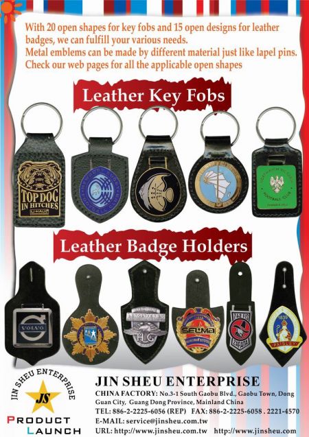 Leather Key Fob - Leather Key Fobs