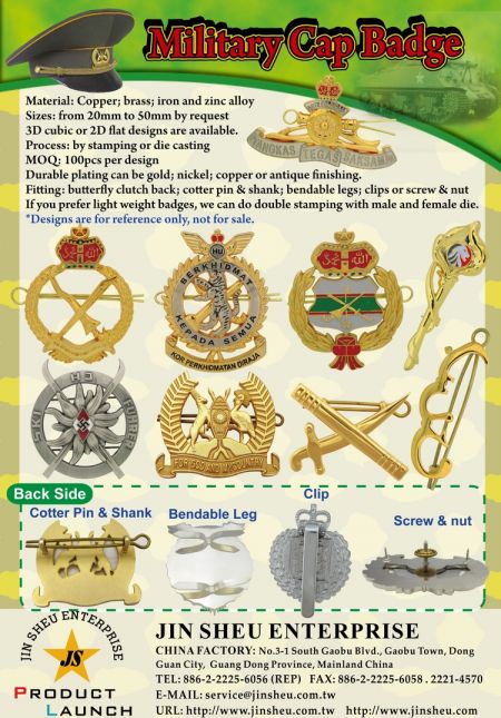 Insignia de gorra militar