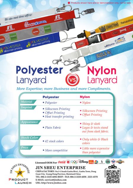 Polyesterinauha vs. nyloninauha