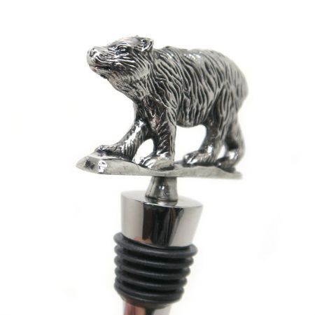 아연 합금 곰 와인 스토퍼