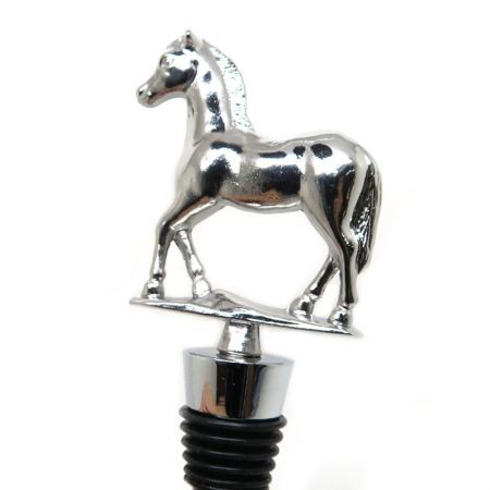 3D 입방체 말 와인 스토퍼