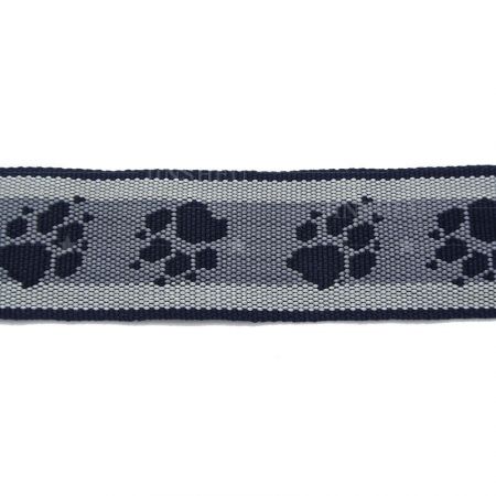 custom woven logo pet leashes