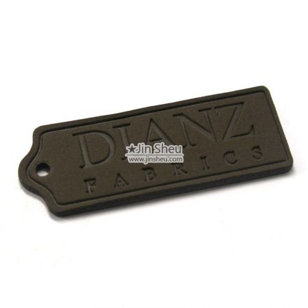 Personalized PU Leather Label Tag