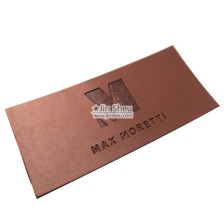 wholesale pu leather labels