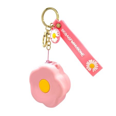 Flower style Rubber Coin Purse Change Holder