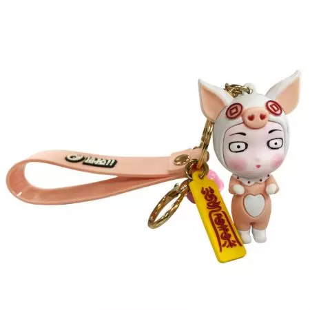 PVC Mini Figura Kulcstartók