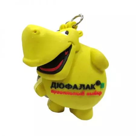 Egyedi PVC gumi állat jelkép kulcstartó