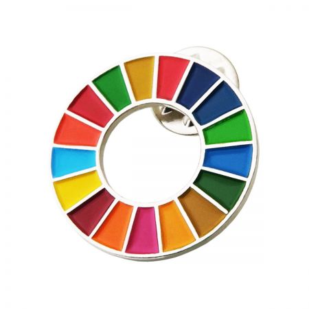 SDG slipsnål med blød emalje uden epoxy