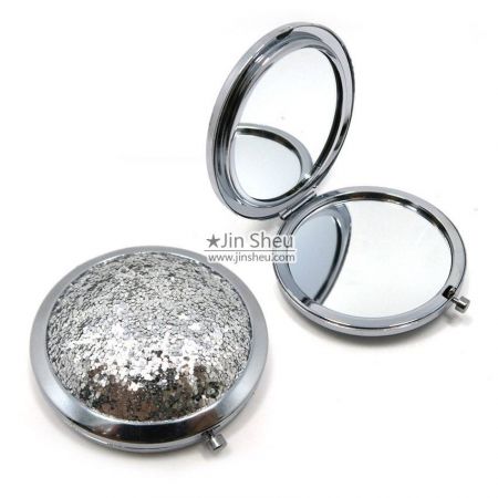 bulk sparkle glitter makeup mirrors