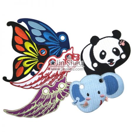 Tilpassede broderte skocharms