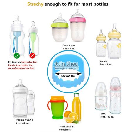 wholesale reusable silicone baby bottle labels