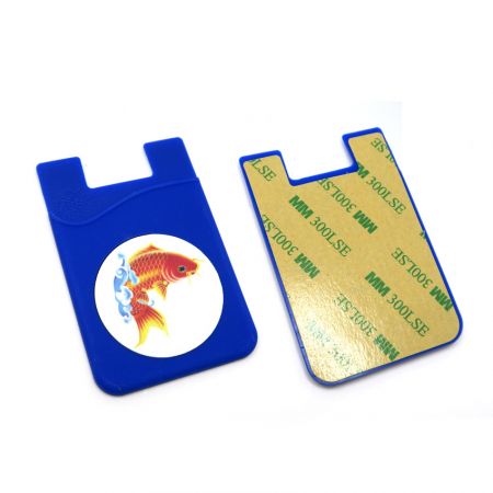 promotional mobile credit card holder with mirror