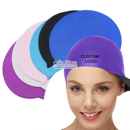 실리콘 수영 모자 - 최고의 수영 모자