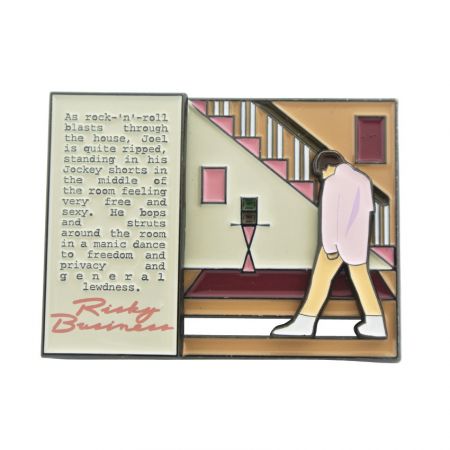 Huy hiệu trượt nhảy Moonwalk tùy chỉnh - Huy hiệu trượt nhảy Backslide tùy chỉnh