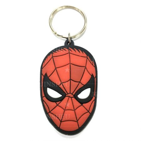 Super Hero Spiderman kumiset avainrenkaat - Mainoselokuva muistoesine avainrenkaat