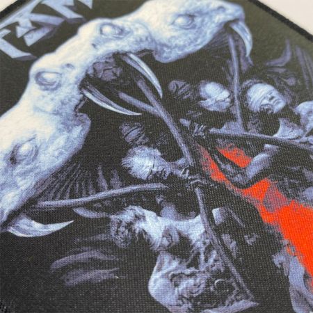 tilpasset farvestof sublimation strygejern på patch