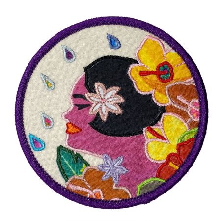 Custom Dye Sublimated Embroidery Patches - Custom Exquisite Embroidered Heat Transfer Patches