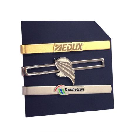 Clipes de gravata personalizados