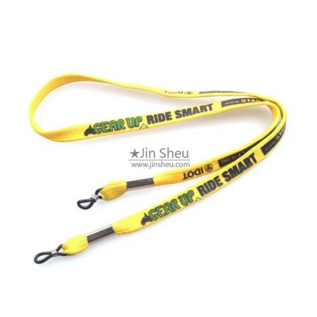 Custom Printed Tubular Eyeglasses Cord - Custom Printed Tubular Eyeglasses Cord