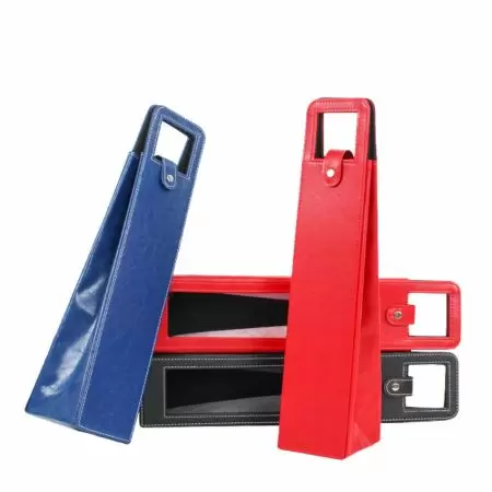 맞춤형 단일 와인 병 캐리어