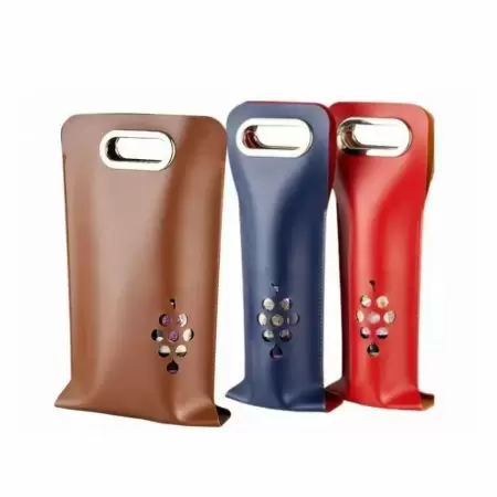 가죽 와인 병 홀더