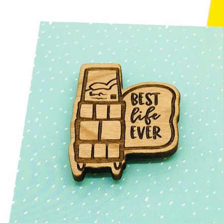 プロモーション用木製ピン