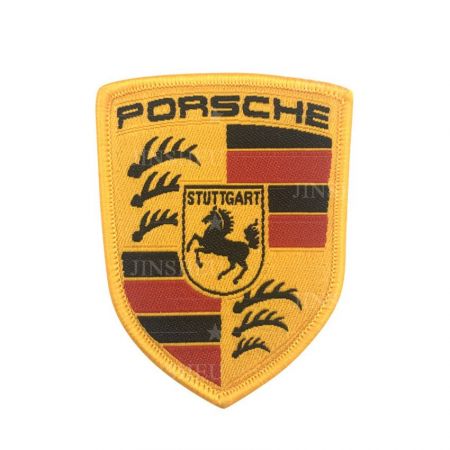 Vævede patch labels