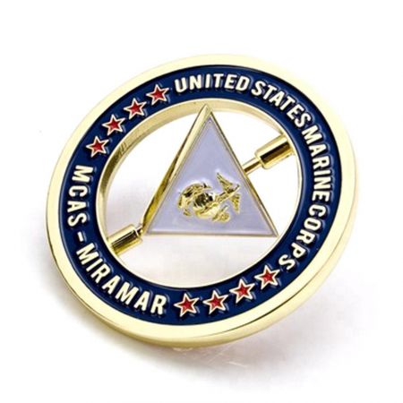 カスタムミリタリーチャレンジスピナーコイン - カスタムミリタリーチャレンジスピナーコイン