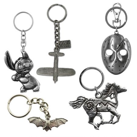 Pewter Keyring - Custom Pewter Key Rings