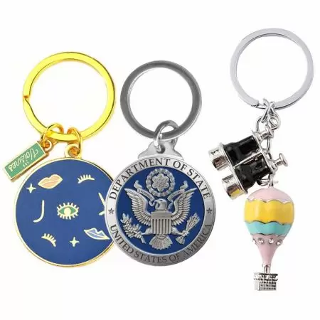 Zinc Alloy Metal Keychain - Custom Zinc Alloy Key Chain
