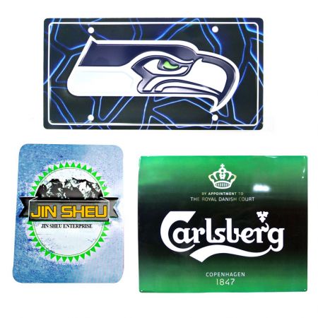 맞춤형 운전면허증 - 광고판