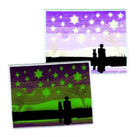 Leuchtende Patches und reflektierende Patches - Leuchtende leuchtende Stickerei-Patches