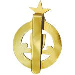 Kẹp kim loại cho huy hiệu nón