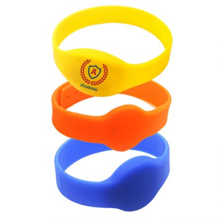 RFID силиконовые браслеты - цветные браслеты с RFID