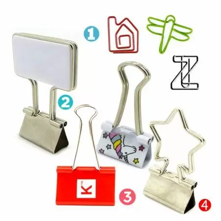 Индивидуальные скрепки для бумаги