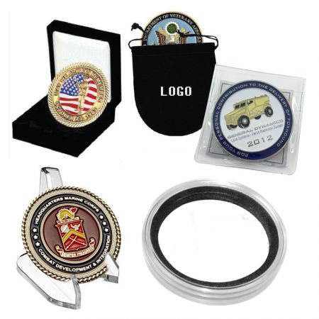 Challenge Coin Display - Custom Coin Package and Display